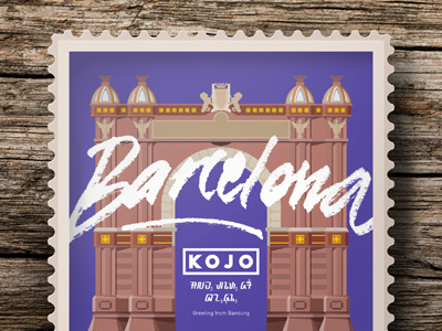 Kojo For Barcelona aksara sunda barcelona design kojo