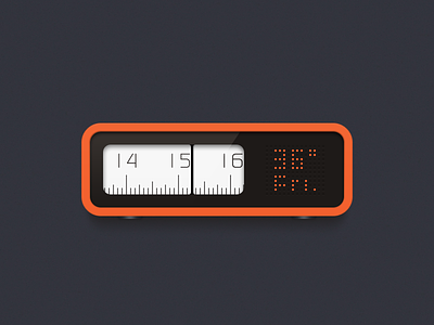 Miui Theme Widget clock weather widget
