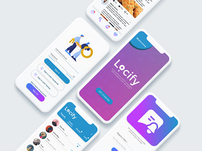 Locify Ui design