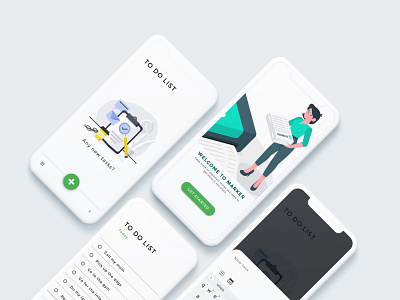 To do list mobile Ui design