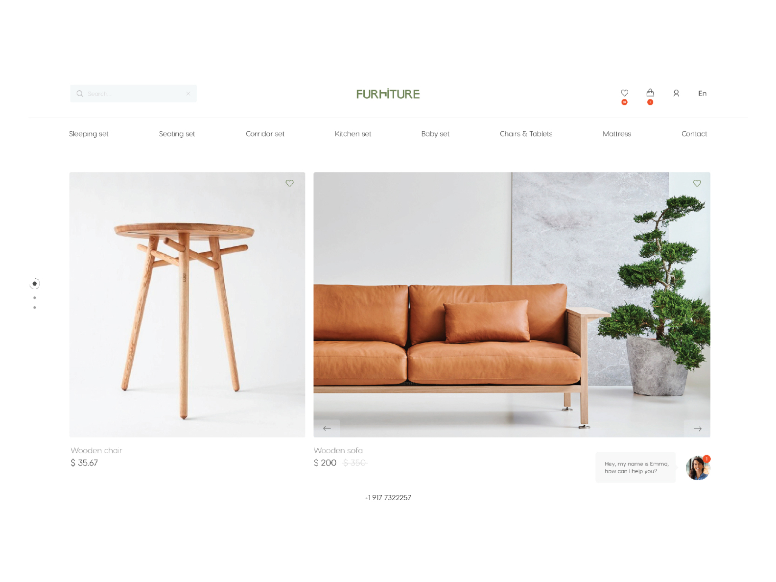 Furniture | UX/UI design by Nigar Xasiyeva on Dribbble