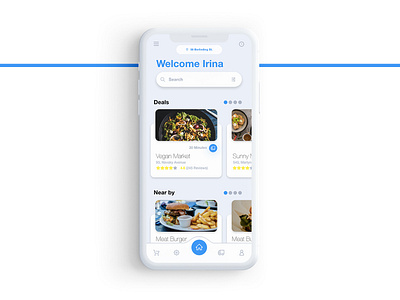 Dreamfood apps conception conception graphique food food app homepage design restaurant app ux designer