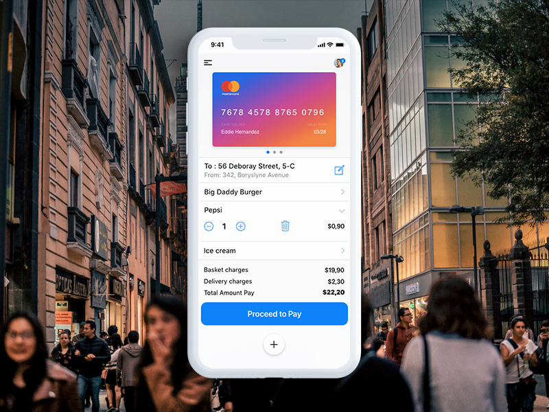 DreamFood ui ux design uipractice deliveries food app applicaiton pay uidesign