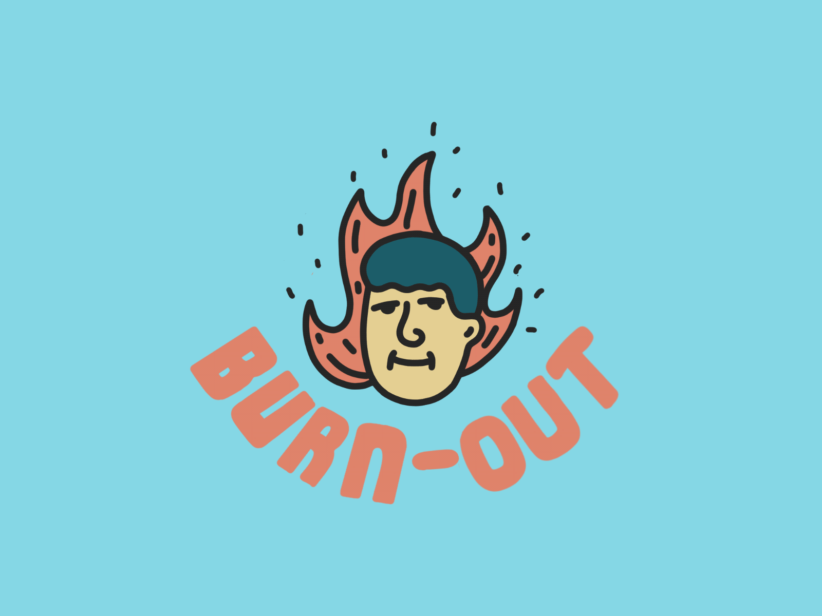 Burn-out animation
