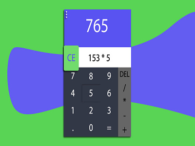 Daily UI #004 - Calculator