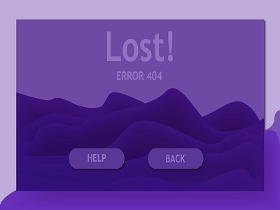 Eror404 daily daily challenge daily ui purple ui