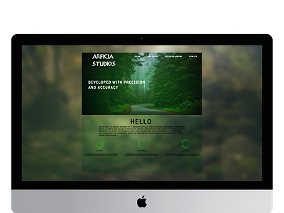 Forest Web Page design forest graphic design landing page typography ui ux web design web page