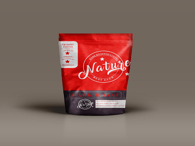 Coffee Branding branding branding design coffee identity logo packagingdesign red typography