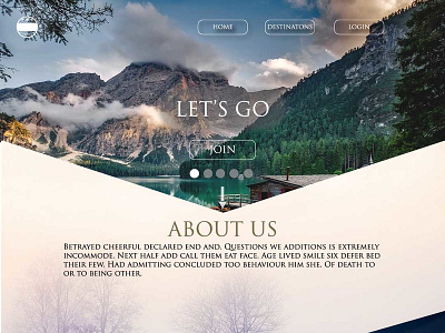 Web-Page design elegant graphic design landing page logo typography ui ux web design web page