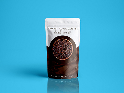 hawain coffee branding design coffee labeldesign packaging design typography