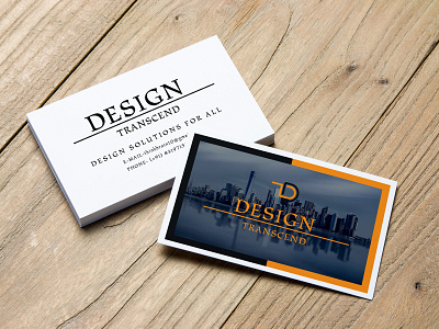 Design Transcend business card design design graphic design logo stationary design typography