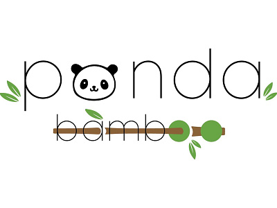 Panda logo dailylogochallange design graphic design illustration logo logodesign panda. typography