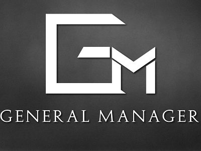 "General" manager branding design general manager graphic design illustration letter interaction logo monogram design typography