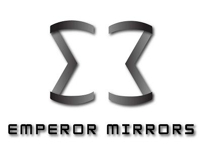 Emperor Mirrors branding branding design design graphic design illustration logo logo design mirror concept typography