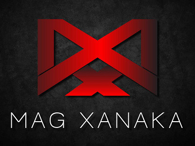 Mag Sanaka branding branding design design graphic design illustration logo logoeveryday red typography