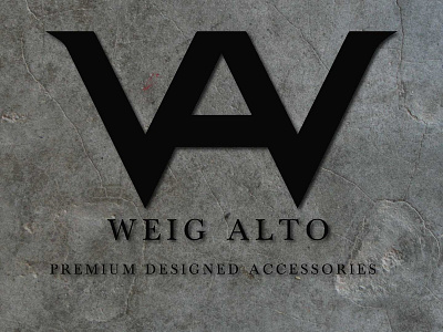 Weig Alto branding branding design dailylogo design elegant fashion brand graphic design illustration logo logo design typography