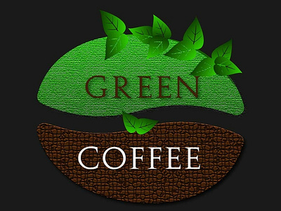 Green Coffee branding branding design coffee bean coffee logo design graphic design green coffee illustration logo logo design typography