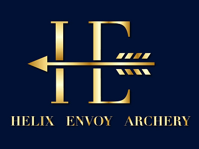 Archery logo archery logo branding branding design design elegant gold graphic design illustration logo logo design typography