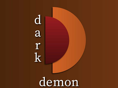 Dark Demon branding branding design design graphic design illustration logo logo design typography