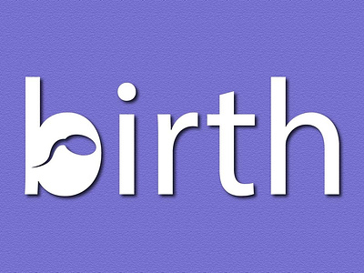 Birth birth logo branding branding design design elegant graphic design illustration logo logo design typography