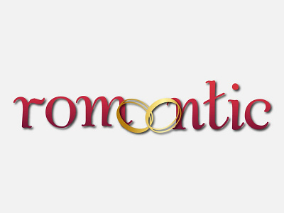 Romantic branding branding design design elegant graphic design illustration logo logo design ring romantic typography