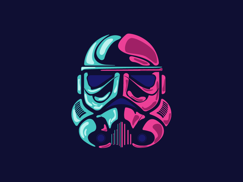 retro stormtrooper