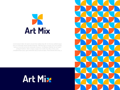 Art Mix logo proposal abstract abstract art abstract design abstract logo art brand brand design brand identity branding design design illustrator logo logo design logodesign