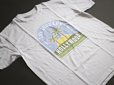"Hollywood" T-shirt art branding colors design graphicdesign illustration logo vector