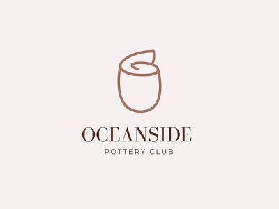 Pottery club logo design