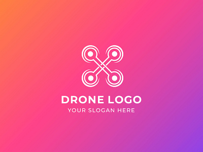 Drone logo concept airlogo branding brandinspirations creative logo drone dronelogo gradeintlogo graphic design logo logodesigner logoinspirations logomark logotrend modernlogo