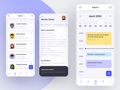 E-office mob app app calendar calendar ui cv cv design date document employee employer hr managment mobile mobile app payroll payroll services product design ui ux visual design work experience