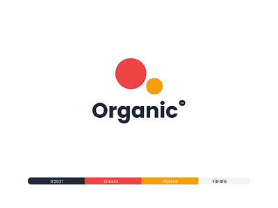 Organic dashboard logo ui ux
