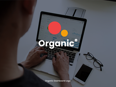 Organic dark branding design logo vector