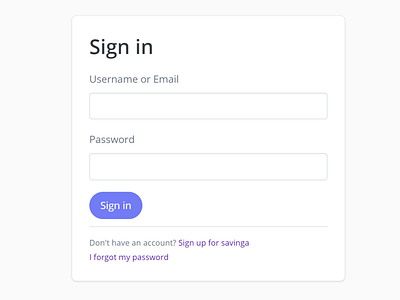 Light Sign-in design bootstrap signin