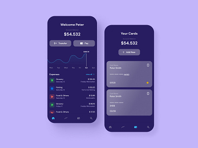 Payments App banking card cards design figma mobile design pay payments ui ui ux ui design uidesign ux