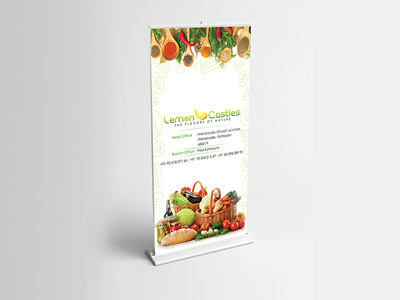 Roll Up Banner Stand Template