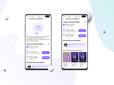 Strongether - emotional support community application app application application design branding design graphic design product product design ui ux