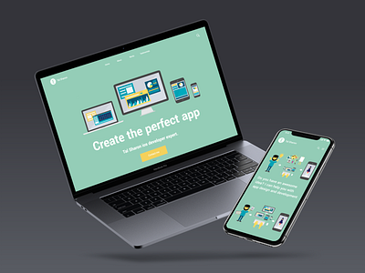 Website design for ios development expert