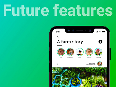 Future feature for Mottes app agriculture agritech agrotech app application application design design feature future graphic design icons iphonex mockup sketch tech tech design typography ui ux vector