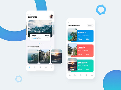 Travel App Design