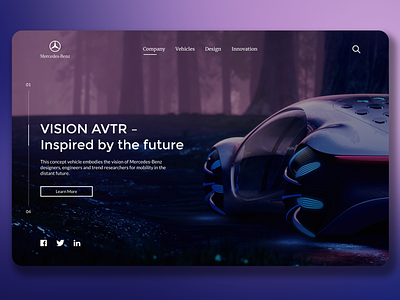 Mercedes AVTR UI Design Concept | Rish Designs