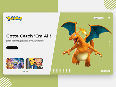 Pokemon UI Concept | Rish Designs