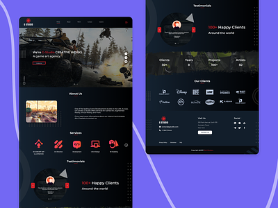 Website Game designs, themes, templates and downloadable graphic elements  on Dribbble