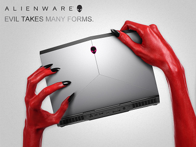 Trick or treating~ alienware dell halloween laptop notebook