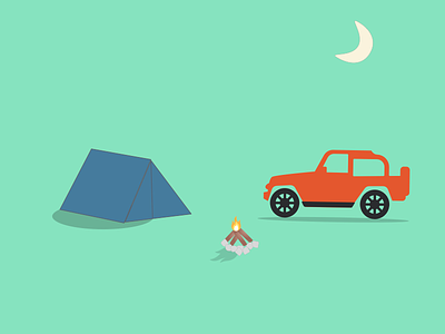 Go Camping camping car jeep