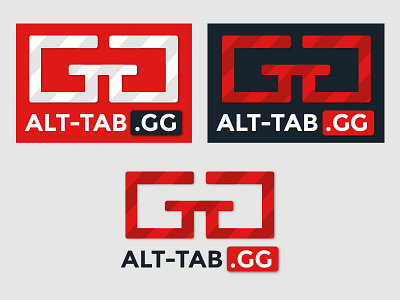 Alt-Tab.gg Logo - Esport Media Project brand design esport esport logo graphic design logo media project