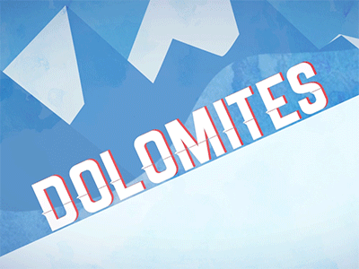 Dolomites 2d animation animation dolomites loop motion design motion graphics
