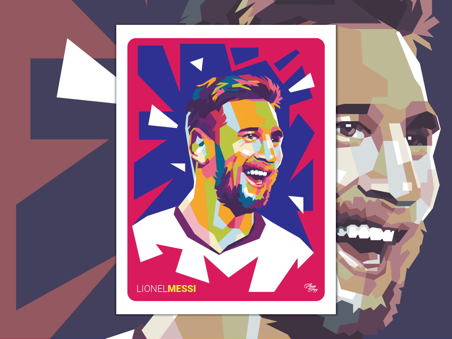 LIONEL MESSI POP ART by Gilang Bogy on Dribbble