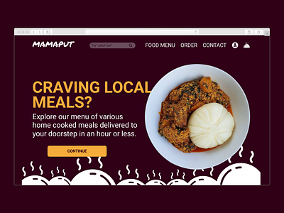 MAMAPUT LANDING PAGE