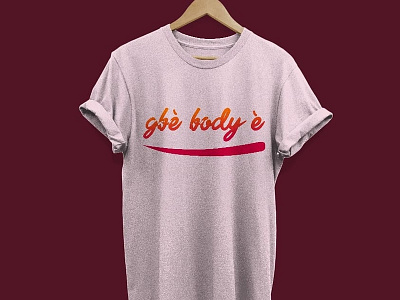 T-shirt branding design illustration script shirt shirtdesign slang typography